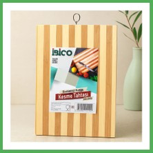 Astraltech Bambu Kesme Tahtası 24X34X1.3 cm - Metal Kulplu Bezoss