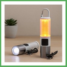 Astraltech USB Şarjlı Zoom El Feneri - 6 Modlu (Kamp & Çok Amaçlı) Bezoss