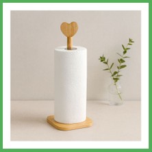 Astraltech Bambu Kağıt Havluluk 12X12 cm Kalp Başlı Sap 28.5 cm Bezoss