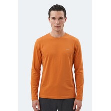 Slazenger Ozzıe I Erkek Uzun Kollu Turuncu Tişört