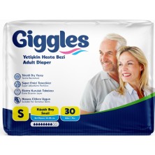 Giggles Gıggles Hasta Bezi Bel Bantlı 30 Lu Small 1 Adet