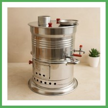 Astraltech 10 L Piknik Semaveri Çift Musluk Bezoss