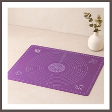 Ecotrend Silikon Hamur Matı 40X50 cm (Dikdörtgen, Ölçekli) ECO123