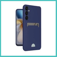 Ny Joy Samsung Galaxy A35 5g Uyumlu Kılıf Kelvin Kartvizitli Silikon - Lacivert Nyjoybz