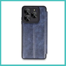 Ny Joy General Mobile Era 30 Kılıf Flip Cover - Lacivert Nyjoybz