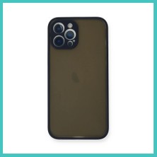 Ny Joy iPhone 12 Pro Max Uyumlu Kılıf Montreal Silikon Kapak - Lacivert Nyjoybz