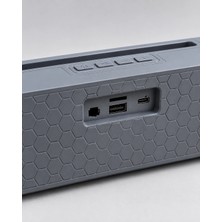 Alfa Brand Uzun Yatay Tasarımlı USB ve Hafıza Kartı Destekli Şarjlı Masaüstü Bluetooth Hoparlör