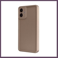 Bezos Samsung Galaxy A07 4g Uyumlu Viera Silikon - Kahverengi Bhs