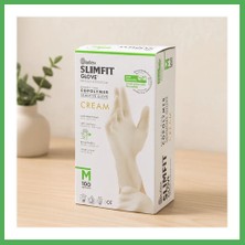 Astraltech Slimfit Pudrasız Muayene Eldiven M Krem 100'LÜ Bezoss