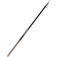 Happy Trend Alba Star Leader Kıyı Olta Kamışı 100-200 gr Atar, Yüksek Mukavemetli Karbon ve Çelik Sarım, Solid Dolgu Birinci Parça Olta Kamışı 360 cm