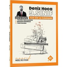 Happy Trend Hoca Maarif Modeli 9. Sınıf Türk Dili ve Edebiyatı Konu Anlatım ve Yazılı Soruları Kitabı Kr Akademi Yayınları