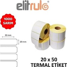 Happy Trend Etiketi 20X50 Termal - 1000 Adet