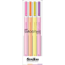Happy Trend Office Smoothie Jel Kalem 4 Lü Blister - Set 2