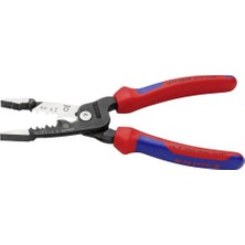Happy Trend 13 72 200 Me Çok Fonksiyonlu Elektrikçi Pensesi Metrik Model Çok Bileşenli Kılıflı Siyah Atramente 200 mm