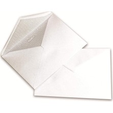 Happy Trend Kare Zarf, 110 Gr, Silikonlu, 10'lu, Beyaz
