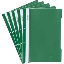Happy Trend Adet A4 Yeşil Telli Dosya 1 Paket Ekonomik Kaliteli Telli Dosya Ofis Büro Okul