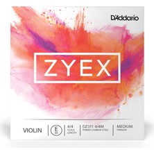 Happy Trend DZ311 Zyex 4/4 Violin E String E (Mi) - Tek Tel Keman Teli