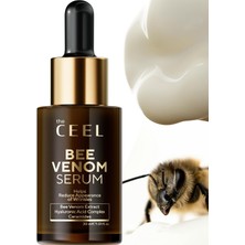 Happy Trend Ceel Bee Venom Yüz Serumu 30 ml - Hyalüronik Asit ve Seramid Içeren Nemlendirici, Daha Pürüzsüz ve Sıkı Görünüm Destekleyici Hafif Günlük Bakım Serumu