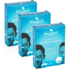 Happy Trend x Burun Nefes Bandı (Horlama Azaltıcı) (Toplam 3 Adet), Standart, RITUEL.0001, Beyaz