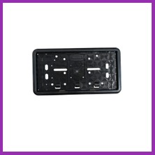 Salmore Çerçeveli Dikdörtgen Plakalık Plaka Altlığı Siyah 32X17CM 1 Adet Bty