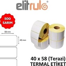 Happy Trend Etiketi 40X58 Termal - 500 Adet