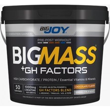 Bigmass Gh Factors Karbonhidrat Tozu - Çikolata Aromalı 1 Paket(1 x 5000 G)