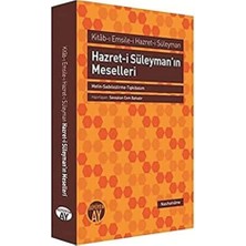 Happy Trend Süleyman'ın Meselleri: Kitab-I Emsile-I Hazret-I Süleyman