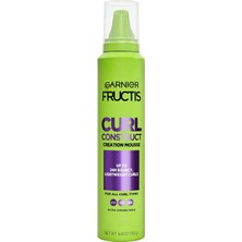 Happy Trend Fructis Style Curl Construct Creation Mousse, Kıvırcık, 6,8 Oz. (Ambalaj Değişebilir)