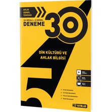 Sınıf Din Kültürü ve Ahlak Bilgisi 30'lu Deneme