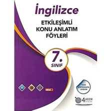 Adım 7. Sınıf Ingilizce Etkileşimli Konu Anlatım Föyleri