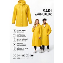Freedom Style Kapüşonlu Su Geçirmez Yağmurluk – Çıt Çıt Düğmeli, Hafif Tasarım, Özel Eva Kumaş, Renk Seçeneği