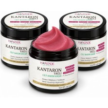 Bitkisel Kantaron Yağlı Krem 50 ml x 3 Adet – Nemlendirici Yüz, El ve Vücut Bakım Kremi, E Vitaminli
