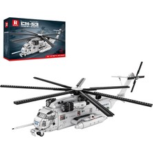 Happy Trend Ch-53 Helikopter Yapı Seti Askeri Uçak Model Oyuncak 2193PCS 14+