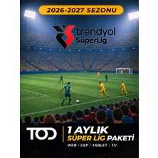 Epinline Tod Tv 1 Ay 4 Ekran Süper Lig Paketi (Web_ceb_tablet_tv)