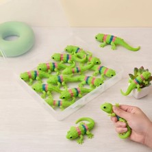 Midas Toptan Home Kertenkele Tasarımlı Squishy - 12'li Paket - Yumuşak Oyuncak