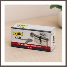 Ecotrend 68 mm Hibrit Silindir Barel - Nikel Saten, 3 Anahtar ECO123