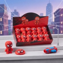Midas Toptan Home Spider-Man Squishy - 12'li Paket - Yumuşak Oyuncak