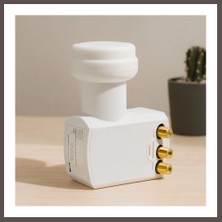 Ecotrend Uydu Lnb Quad (4 Çıkış) 0.1db 4K Ultra Hd Universal ECO123