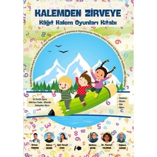 Kalemşor Yayınları Kalemden Zirveye: Kâğıt Kalem Oyunları Kitabı