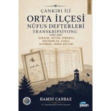 Peon Kitap Çankırı Ili Orta Ilçesi Nüfus Defterleri Transkripsiyonu