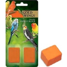 Gold Wings Premium Enerji Bloğu Portakallı 10'lu Kuş Yemi