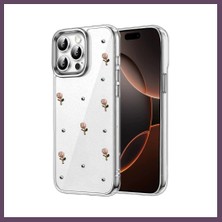 Bezos iPhone 15 Pro Max Uyumlu Fiyonk Desenli Kapak - Desen 6 Bhs