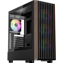 1st Player Wd5 Siyah 750W 80+ Sılver Atx 3.1 Argb 4X12CM Fan Temperli Cam USB 3.0 Atx Kasa Pro