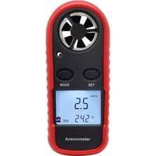 Wintact WT816 Dijital Anemometre Hava Akım Ölçer, Mavi