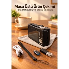 Midas Toptan Home Içerik Üretimi Için 4K Video Kamera Otomatik Odaklama ve Katlanabilir Ekran