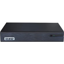 Geg Nvr 9 Kanal Video 4K 1 HDD Ip Kamera Kayıt Cihazı H.265 Adaptörsüz