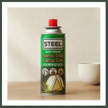 Bezos Bütan Gaz Kartuşu 220G & 400ML - Piknik ve Kamp Nhr
