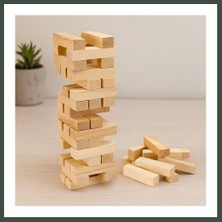 Bezos Ahşap Denge Oyunu 54 Parça (Jenga) Nhr