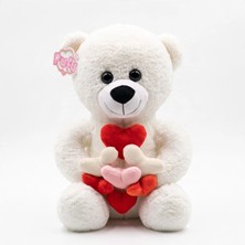 sbodurhome 04050 45 cm Çok Kalpli Ayıcık Peluş Oyuncak