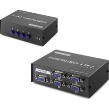 Ytm VGA Switch 4 In 1 Out 54 Mhz - Siyah HDX1329